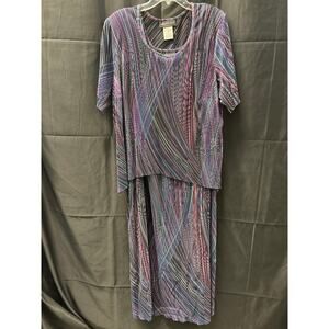 Vtg Connected Woman Dress\Top Combo 20W